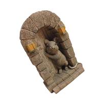 Lovely Mouse Doorway Decoration Durable Resin Craft For Indoor Outdoor Landscape ruda