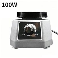 110V/220V 4  Apvalus vibratorius tinkui, laboratorinis vibratorius, dantų įrangos mašina, reguliuojamo intensyvumo vibratorius, reguliuojamas greitis (as the picture,220V EU plug)