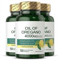 Raudonėlio aliejus 4000mg su karvakroliu - 150 greitai tirpstančių minkštų kapsulių - Be GMO ir be glitimo 3pack