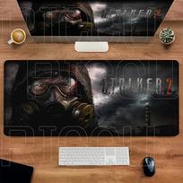PC accessories 40x90cm Stalker 2 Large Gaming Mouse Pad Computer Laptop Rupper Expand Desk Mats Keyboard Pad Desk Mat Gamer XXL 30x60cm black
