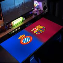 Espanyol Stadium Mouse Pad, Rubber Base, Mouse Pad for Gamers and Office Use, Gaming Desk , Easy To Clean Mat Christmas fan gifts 30cmx60cm（11.8x23.6inch）