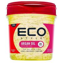 Styler Styling with Moroccan Argan Eco Style Styling Gel 473ml 1 Pack Argan Oil Eco Gel Oil beige
