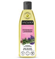Soulflower Rosemary Lavender Hair Oil For Healthy Hair, Scalp Nourishment, Hair Growth - 100% Pure & Natural Undiluted Cold Pressed Oil, 120Ml beige