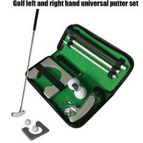 Mini Indoor Putting Green Office Golf Game Kit With Putter Ball Hole Cutter Putting Cup Desktop Practice Toy Gift For Adults Kids juoda