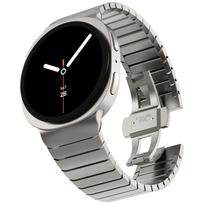 Titano/Nerūdijančio Plieno Apyrankė Samsung Galaxy Watch 8 40/44mm 8classic 46mm Metalinė Juosta Galaxy Watch Ultra 47mm Laikrodžiui Apyrankė Stainless Steel&Watch 8 Classic 46mm black
