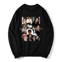 Ian Somerhalder Vyrai Moterys Hoodies Damon Salvatore Tvd Hoodies Pavasaris Ruduo Vyriški Megztiniai Džemperiai Harajuku Gatvės Apranga XXL black