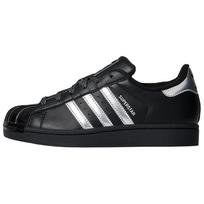 Adidas Originals Superstar 2 Slidinėjimo Batai Unisex Žemi Juodi/Metalinio Sidabro LA3778 35⅔ black