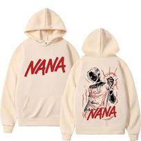 European Size NANA Anime Printed Sweatshirt beige