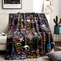 FNAF (37) Blanket Suitable For All Seasons And Perfect For Naps Features Vibrant Colors An Ideal Gift For Family And Friends 150cmx180cm
