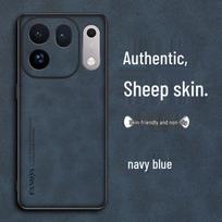 Luxury Suede Leather Protective Case for Oppo Find X10 Pro / X10 Pro Max Find X10 Pro Max black