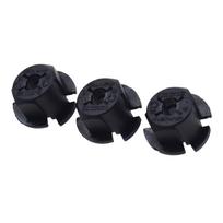 3x Radar Alignment Mounting Clips For Honda Civic CR-V Accord 18-20 #36806TLAA01 black