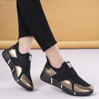 New Autumn Plus Size Korean Version Lazy Shoes for Women, Round Toe Student Travel Shoes, Fashionable and Versatile Shoes 43 white