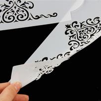 Lace Flower Cake Fondant Cookie Side Baking Stencil Wedding Decorating DIY Tools X3UC balta