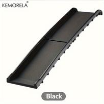 KEMORELA Folding Ladder Pet Ramp For Cars Trucks & SUVs Portable Fits MAX 68KG Large Dogs With Side Rails Non-Slip Easy To Store juoda