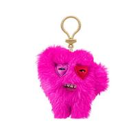 Fuggler Mini Collectible Keychain Funny Ugly Tooth Monster Plush Pendant Toys Cute Children Birthday Christmas Gift 1 piece purple