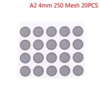 Hot sale 20Pcs DIY Earphones Tuning Paper Damping Front Shell Filter Mesh Increase Low Frequency gray