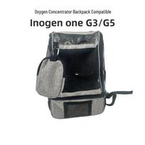 Nešiojamas deguonies koncentratoriaus kuprinė, suderinamas su Inogen One G3 10*21*36 cm šviesiai pilka spalva