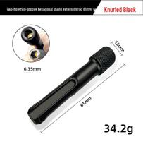 SDS Hex Converter Electric Hammer Drill Bit Adapter with Optional Knurled Magnetic Sleeve
