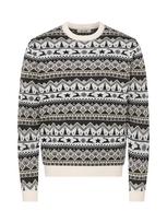 Only & Sons Megztinis 'ONSX-MAS 2' alyvuogių spalva / juoda / vilnos balta