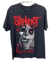 Slipknot Wait and Bleed T-Shirt Mens XL Black Band Tee Heavy Metal Graphic Unisex T-Shirt M black