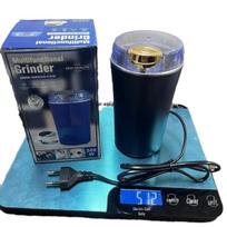 Multifunctional Electric Grinder & Blender for Food Supplements black