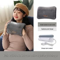 2026 Rechargeable Electric Hot Water Bottle & Hand Warmer with Explosion-Proof Design Pre-filled Single Box {Flat Charging Required}