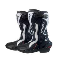 FEETIX Motocross All Terrain Breathable Water-repellent Off-Road Boots Anti-Slip Riding Gear Boots Motocross Boots 45 black