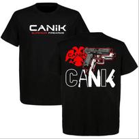 Canik Power Emblem Taktiniai sportiniai marškinėliai Sportinio šaudymo marškinėliai 110 gray