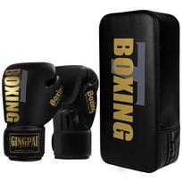 Boxing Gloves With Punching Bag Set Kids Adults Training Hand Targets Foot MMA Kickboxing Fitness Equipment 10 oz