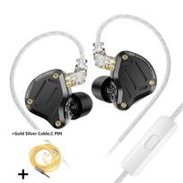 KZ ZS10 Pro 2 Earphones HIFI in Ear 4BA+1DD Earbud 4-Level Tuning Switch Headphone 2PIN Cable ZS10PRO2