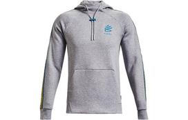 Men's Under Armour Stephen Curry Sweatshirts Men's Gray Hooded Moderate Regular L gray