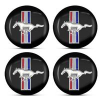 4 vnt. Automobilio emblema Ratlankių centrinės dalies lipdukai Automobilio aksesuarai Ford Focus MK3 Ranger Fiesta S-Max Mondeo MK4 Kuga Mustang