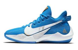 Nike Freak 2 'Signal Blue' Game Ready Low top Basketball Shoes White Blue Teenagers CZ4177-408 40 blue