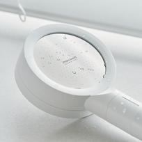 BODYLUV Puresome Signature PFAS filtruojantis dušo galvutės rinkinys su 2 atsarginiais filtrais balta