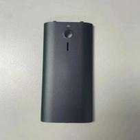 Nokia 230 mobiliojo telefono metalinis korpusas Baterijos galinis dangtelis pilka spalva