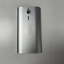 Nokia 230 mobiliojo telefono metalinis korpusas Baterijos galinis dangtelis sidabras