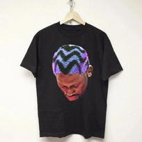 Hot Dennis Rodman Short Sleeve Cotton Unisex Black S-4XL T-Shirt M black