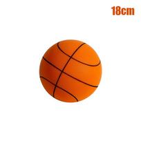 7/8.3/9.4In Bouncing Mute Ball Indoor Silent Basketball Foam Basketball Silent Soft Ball Air Bounce Basket Ball Kids Toy 21cm