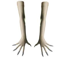 Tamprios Ilgos Nagų Letenos Pirštinės Tamsi Serija Ilgos Pirštinės Punk Temos Renginiui Helovino Cosplay Kostiumų Aksesuarai chaki