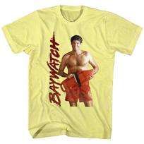 Baywatch Retro marškinėliai XXL geltona
