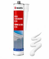 K+D Polyurethane Universal Adhesive and Sealant Wurth 300 White
