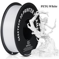 Geeetech 3D Printer Filament Pure PLA PETG Plastic 1.75mm, 1KG (2.2LBS), Tangle-Free, 3D Printing Materials, Vacuum Packaging