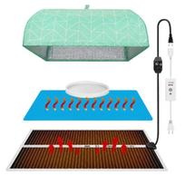 Epoxy Heating Pad Set with Resin Curing Mat and Cycle Controls, Insulated Cover for Contained Resin Curing Project