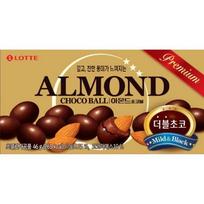 Lotte Almond Choco Ball 46G beige