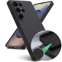 Prabangus skysto silikono dėklas Samsung Galaxy S25 Ultra S24 S25 S23 S22 S21 FE S20 Plus + S24+ S25+ minkštos gumos dėklas buferis Samsung S20 juoda