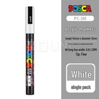 PC-3M Japonija UNI Mitsubishi POSCA Akrilinis Grafiti Žymeklis gray