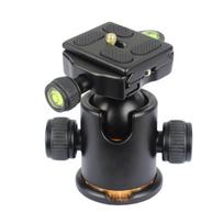Metal Tripod  for Head 360 Degree Rotating Panoramic Quick te  for Tripod Monopod Slider Camera Camcorder gray