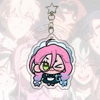 Alien Stage Acrylic Keychain Creative Decor Cartoon Ivan Till Mizi Sua Keyring Bag Pendant Luka Hyuna Cartoon Birthday Gift white