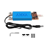 DIY Spot Welding Machine for 18650 Battery Handheld Spot Welding Pen Automatic trigger Weld Machine Accessory tools spot welder mėlyna