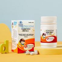 Harbin Pharma Calcium + D Chewable Tablets (Milk Flavor)